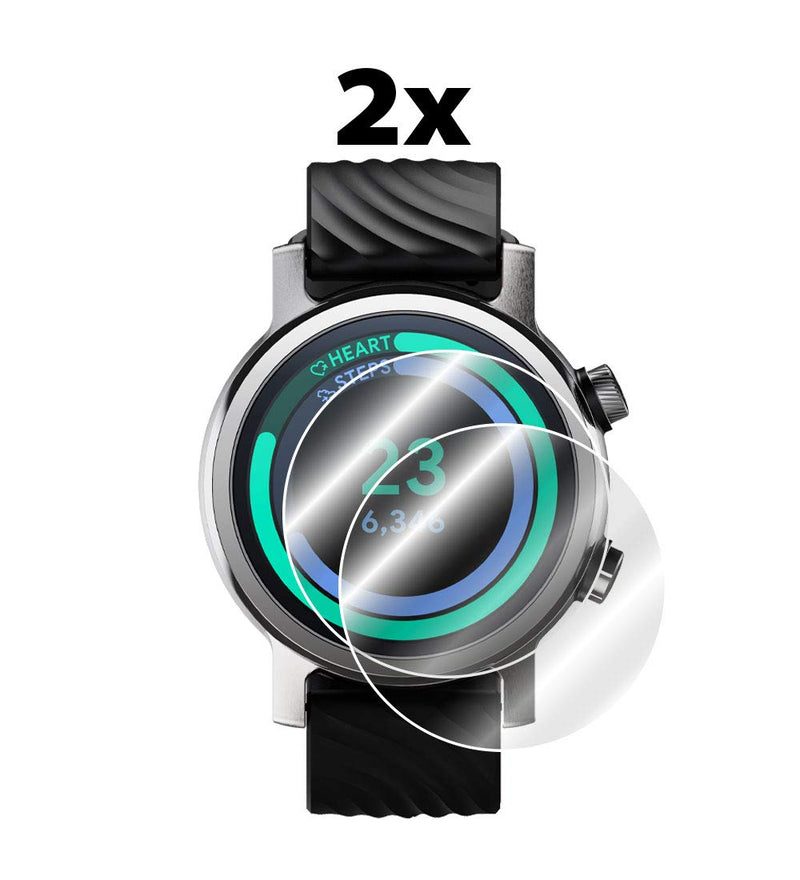 [Australia - AusPower] - IPG for Motorola Moto 360 3rd Gen 2020 Smart Watch Screen Protector (2 Units) Invisible Ultra HD Clear Film Anti Scratch Guard-Smooth/Self-Healing/Bubble -Free 