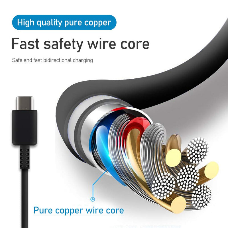 [Australia - AusPower] - USB C Charger, 25W PD Type C Fast Charger and 6FT USB C to C Charging Cable Compatible with Samsung Galaxy S22/S22 Ultra/S22+/S21/S21Ultra/S21+/S20/S20+/S20 Ultra/Note10/Note20/plus/S10 5G 