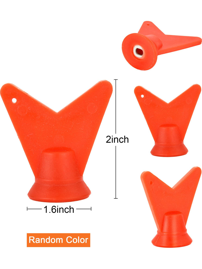 [Australia - AusPower] - JOVITEC 120 Pieces 1/4 Inch Steel Spikes Shoe Spikes Replacement with 2 Pieces Spike Wrench for Track and Cross Country 