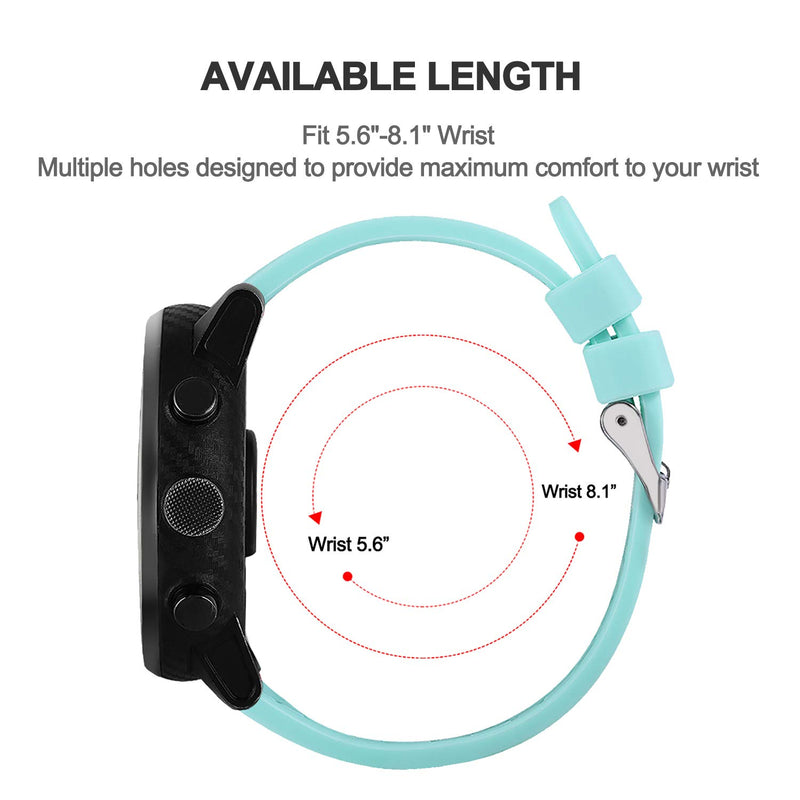 [Australia - AusPower] - 20mm Quick Release Bands Compatible with Coros APEX 42mm/PACE 2 Wristband,Soft Silicone Replacement Straps for Coros APEX 42mm/PACE 2 Smartwatch 
