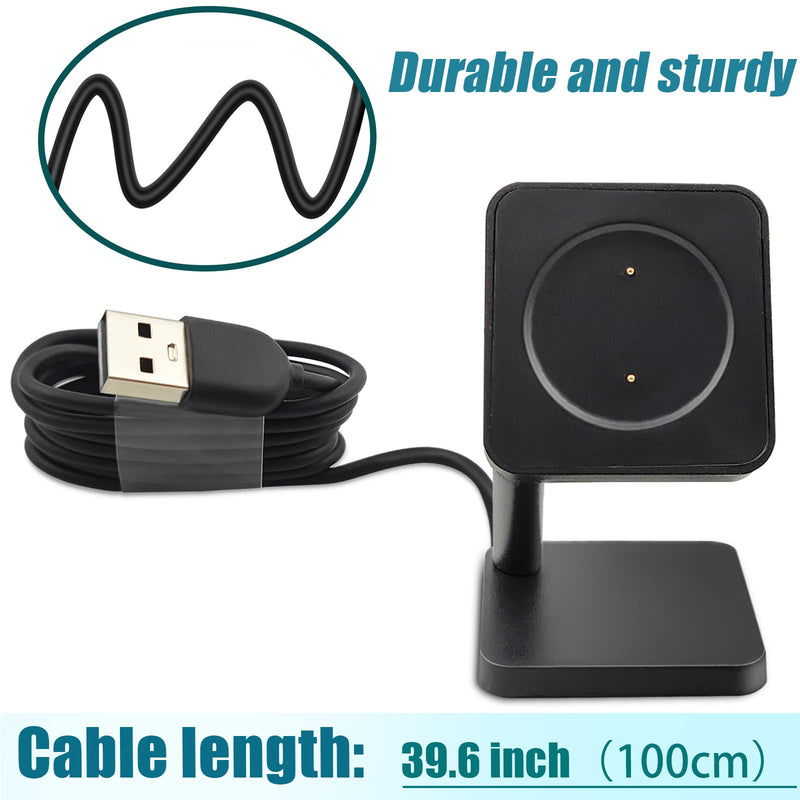 [Australia - AusPower] - Charger Stand Compatible with Amazfit GTR 2, GTR 2e, GTS 2 Mini, GTS 2e, BIP U, BIP U Pro, Pop Pro, Zepp E, Zepp Z,T-REX Pro,USB Charger Cable Fit for Amazfit GTR 2 Smartwatch 