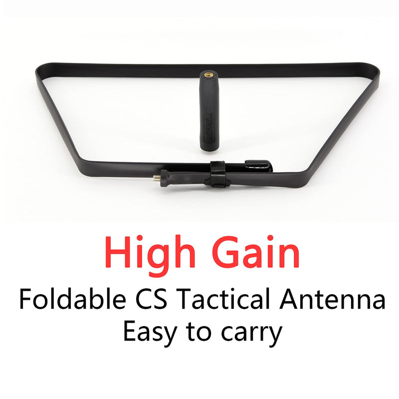 [Australia - AusPower] - SMA Female Antenna 42.5 Inch Dual Band VHF/UHF 144/430Mhz Foldable CS Tactical Antenna for Kenwood BAOFENG UV-5R UV-82 BF-F8HP UV-5RA UV-5RE 