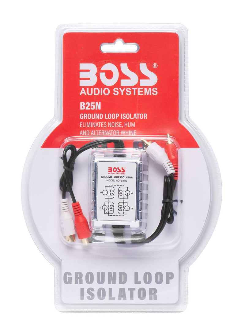 [Australia - AusPower] - BOSS Audio Systems Ground Loop Isolator B25N noise Filter for Car Audio Systems 