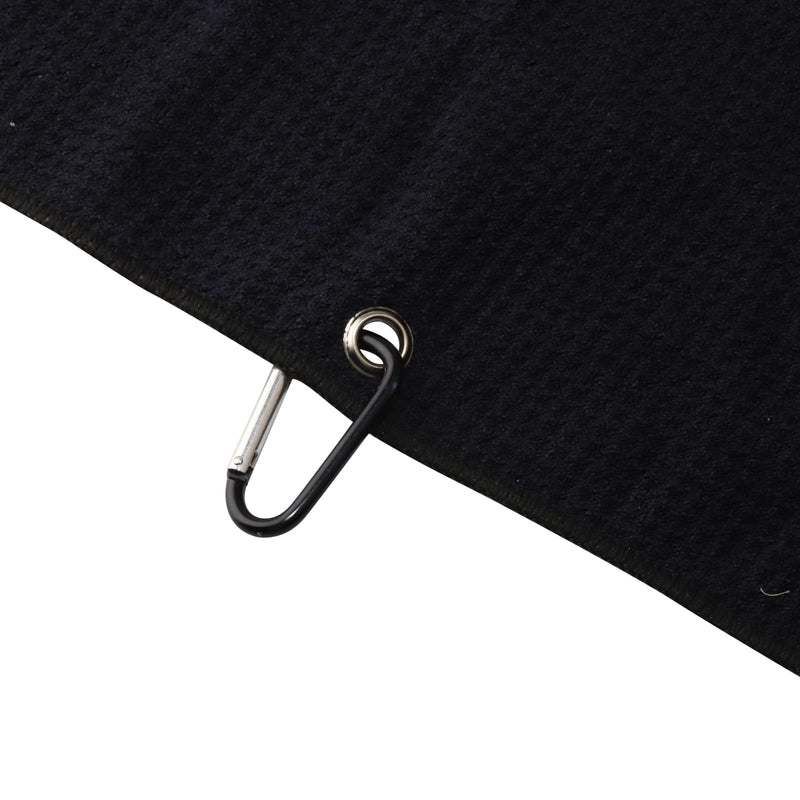 [Australia - AusPower] - ZJXHPO Disc Golf Towel May The Course Be with You Embroidered Golf Towel Gift Disc Golf Lover Towel with Clip (May Course) May Course 