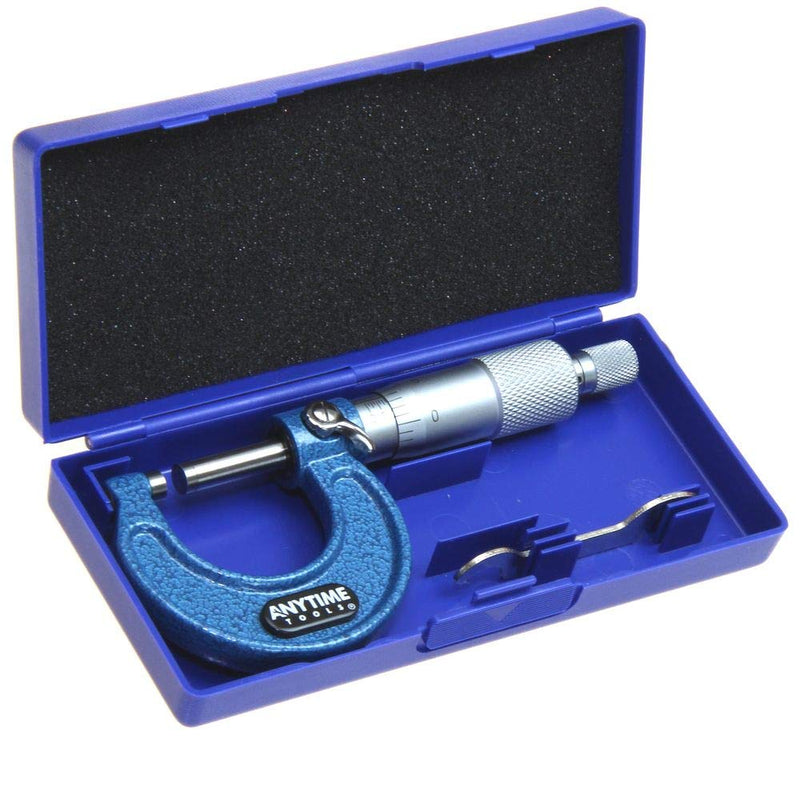 [Australia - AusPower] - Anytime Tools Micrometer 0-1" /0.0001 Outside Premium Precision Machinist Tool 0-1"/0.0001" 
