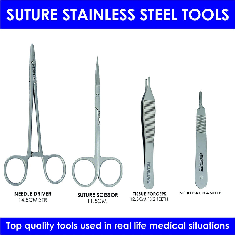[Australia - AusPower] - Dental Suture Practice Kit Oral Suture Gum Training Pad Model for Dental Clinic Implants on Soft Teeth Gum 