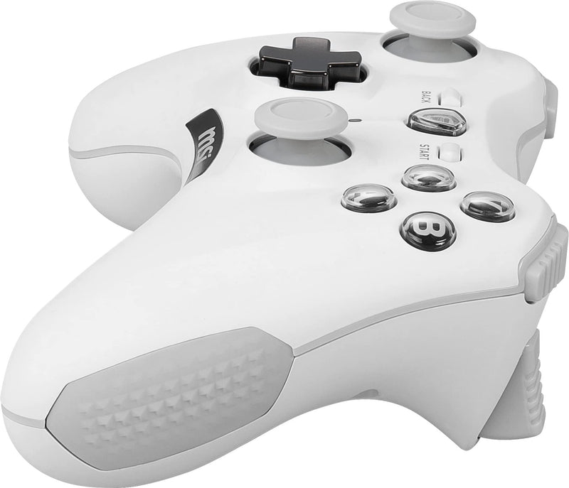 [Australia - AusPower] - MSI Force GC30V2 White Wireless Gaming Controller, Dual Vibration Motors, Dual Connection Modes, Interchangable D-Pads, Compatible with PC & Android Force GC30 V2 WHITE 