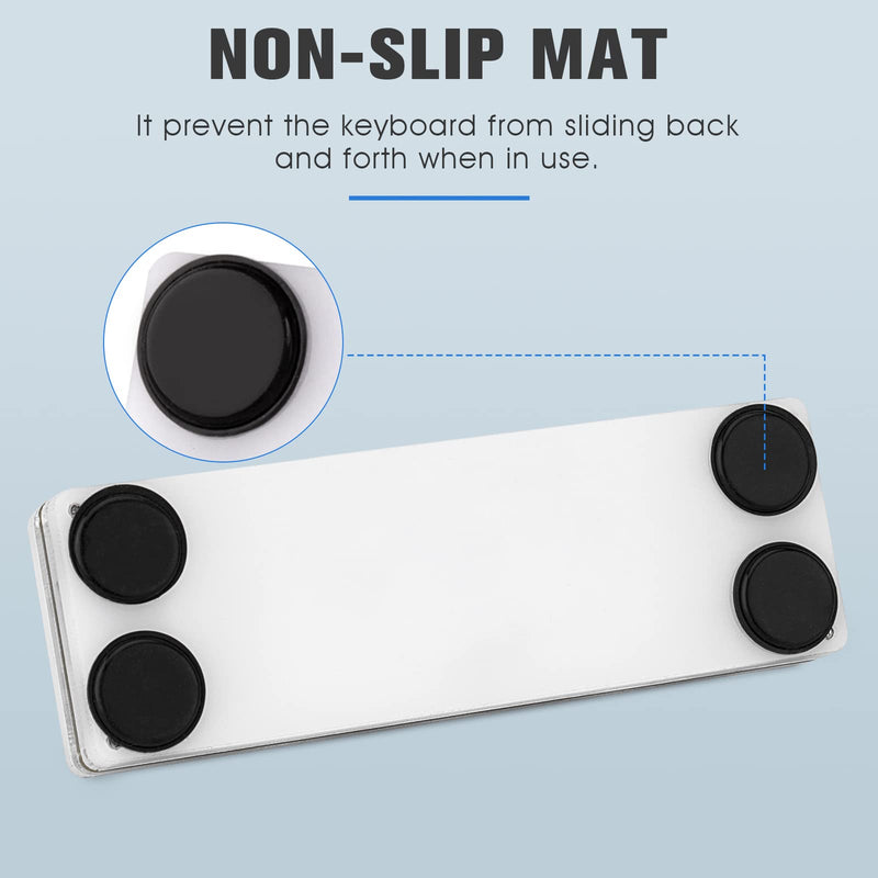 [Australia - AusPower] - Ecarke 5 Keys Mini Macro Mechanical Keyboard Gaming Keypad with USB Data Cable for Windows Mac OSU HID Standard Keyboard（Upgrade Cherry Shaft ） White 