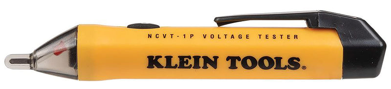 [Australia - AusPower] - Klein Tools NCVT1P Voltage Tester, Non-Contact Voltage Detector Pen, 50V to 1000V AC, Audible and Flashing LED Alarms, Pocket Clip NCVT Pen 