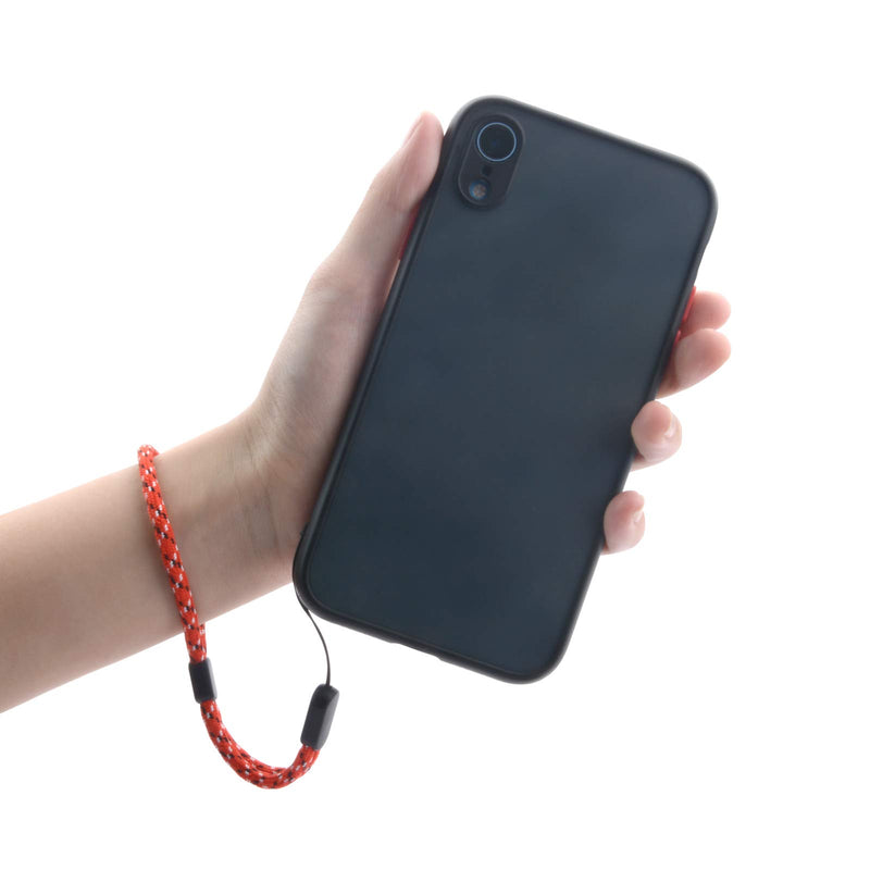 [Australia - AusPower] - Mixed Color Adjustable Creative Short Wrist Strap Hand Lanyard, Suitable for iPhone, Samsung and Other Smart Phones, Cameras, Mobile U disks, Wallets, Flashlight Portable lanyards. (10 Pack) 