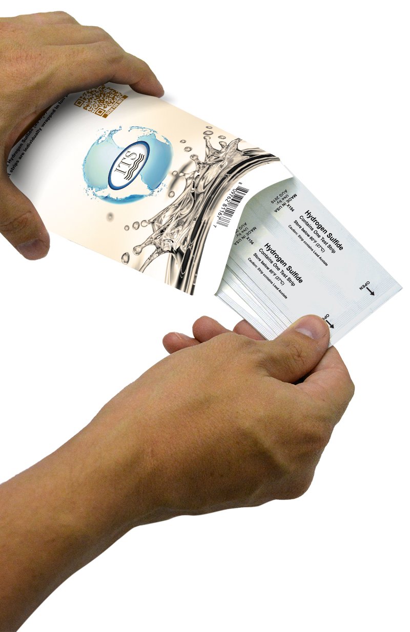 [Australia - AusPower] - Industrial Test Systems 481167 WaterWorks Hydrogen Sulfide Water Test Strips, 30 foil Packed Tests 