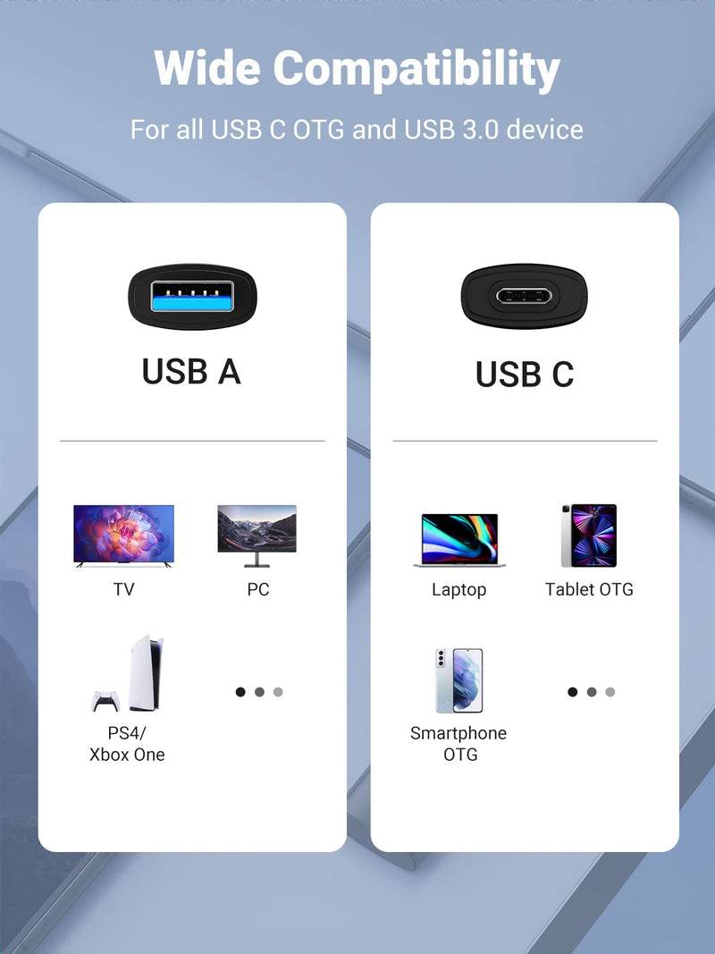 [Australia - AusPower] - UGREEN USB C SD Card Reader Memory Card Reader USB 3.0 Micro SD Adapter for TF SD Micro SD SDXC SDHC MMC RS-MMC Micro SDXC Micro SDHC UHS-I Compatible with Samsung Galaxy S21 S22 MacBook Pro iPad Pro 