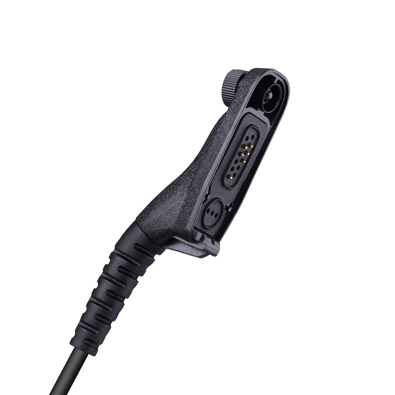 [Australia - AusPower] - COMMIXC Speaker Mic, Waterproof IP55 Handheld Shoulder Mic with External 3.5mm Earpiece Jack, Compatible with Motorola APX4000 APX6000 APX7000 XPR6350 XPR6550 XPR7350 XPR7550 Two-Way Radios 