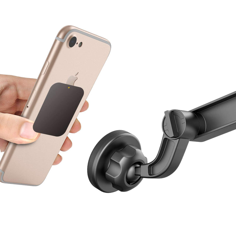 [Australia - AusPower] - WixGear Universal Visor Magnetic Car Mount Holder, for Cell Phones with Fast Swift-Snap TM Technology, Magnetic Cell Phone Mount (Visor Mount) 