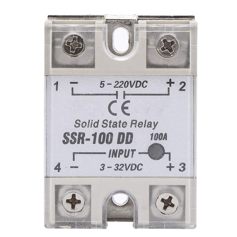 [Australia - AusPower] - SSR-100, DC-DC Solid State Relay 5-220V DC with Non-Contact Switch, SSR-100 DD 