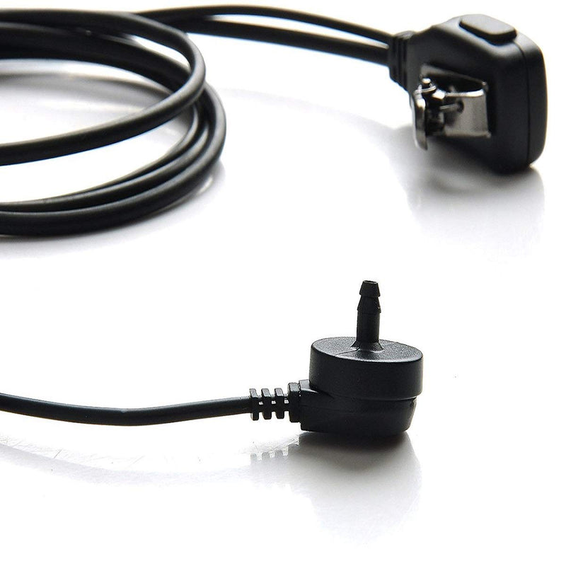 [Australia - AusPower] - Retevis Two Way Radio Headset with Mic PTT 2 Pin Acoustic Tube Earpiece for Baofeng UV-5RA UV-82 Retevis H-777 RT22 Arcshell AR-5 Walkie Talkie (5 Pack) 