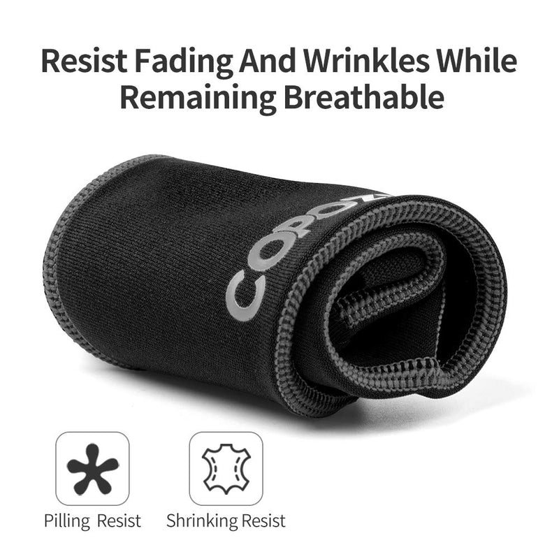 [Australia - AusPower] - COPOZZ Diving Socks 3mm Neoprene Beach Water Socks-Anti Slip for Snorkel Swim Youth Men Women Black Small 