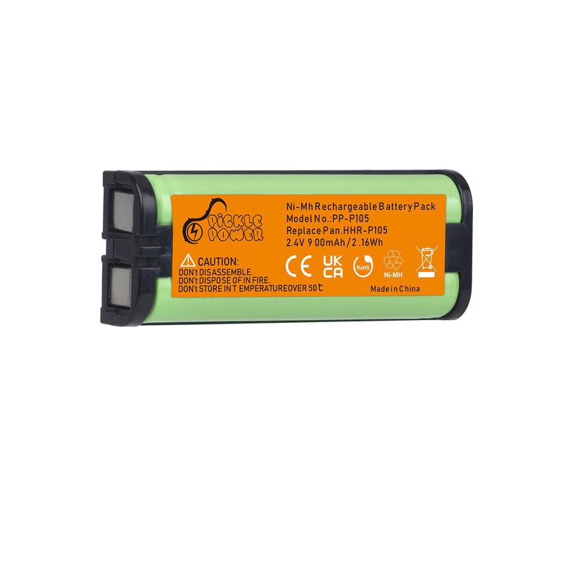 [Australia - AusPower] - Pickle Power 3 Pack HHR-P105 Type 31 Cordless Phone Battery Replacement for Panasonic HHRP105 HHR-P105A KX-242 KX-2420 KX-2421 KX-2422 KX-TG5779 KX-6702 KX-FG2451 KX-TG2411 KX-TG2424 