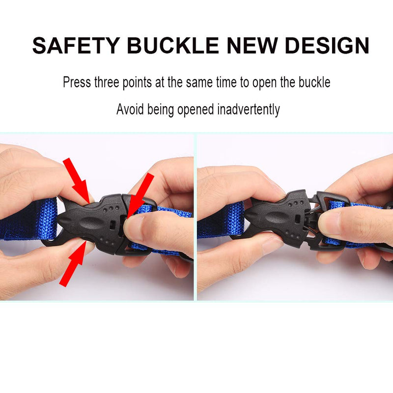 [Australia - AusPower] - Back Float Safety Swimming Bubble with Adjustable 3 Layers Swim Belts Waterproof Floaties Device for Kids Swimming Floats Secure Clip Buckle Swim Floaties for Swimming Beginners Sport Pool Lesson 