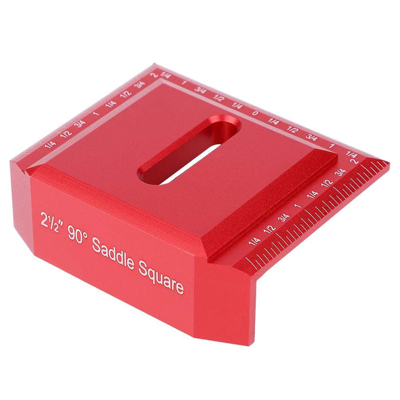 [Australia - AusPower] - 90 Degrees Woodworking Gauge, High Measurement Accuracy Aluminum Alloy Right Angle Line Scriber Marking Ruler for Carpenter 
