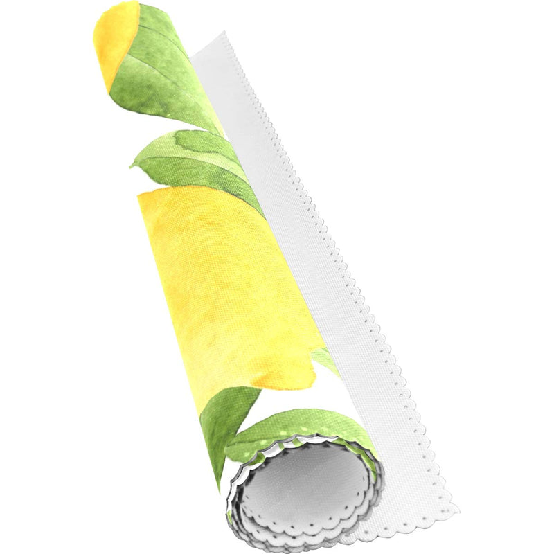[Australia - AusPower] - ZOEO Lemon Placemats Set of 6 Yellow Lime Tree Dining Table Mats Non Slip Vinyl Placemat Kitchen Heat Resistant Washable A001 