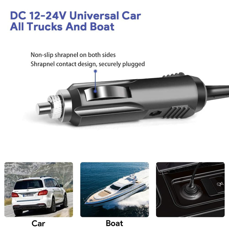 [Australia - AusPower] - KFD DC Adapter Car Charger for Resmed S10 Series,ResMed Airsense 10 S10 AirCurve 10 Series CPAP and BiPAP Machine,90W Resmed S10 370001 37297 Rockpals 300W/500W Vehicle Power Supply Cord Cable Charger 