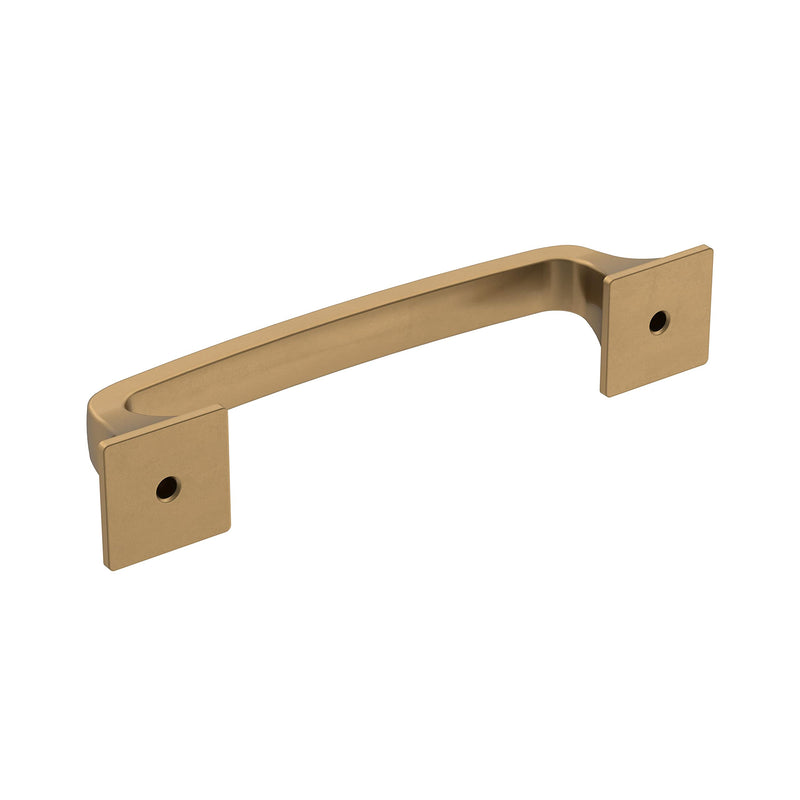 [Australia - AusPower] - Amerock | Cabinet Pull | Champagne Bronze | 3-3/4 inch (96 mm) Center-to-Center | Ville | 1 Pack | Drawer Pull | Cabinet Handle | Cabinet Hardware 3-3/4 in. Center-to-Center 