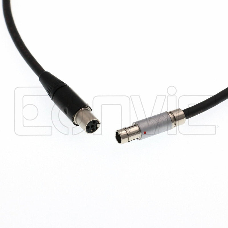 [Australia - AusPower] - Eonvic Fischer RS 3 Pin to Mini 4pin XLR Female Power Cable for Tilta to TVlogic Monitor 