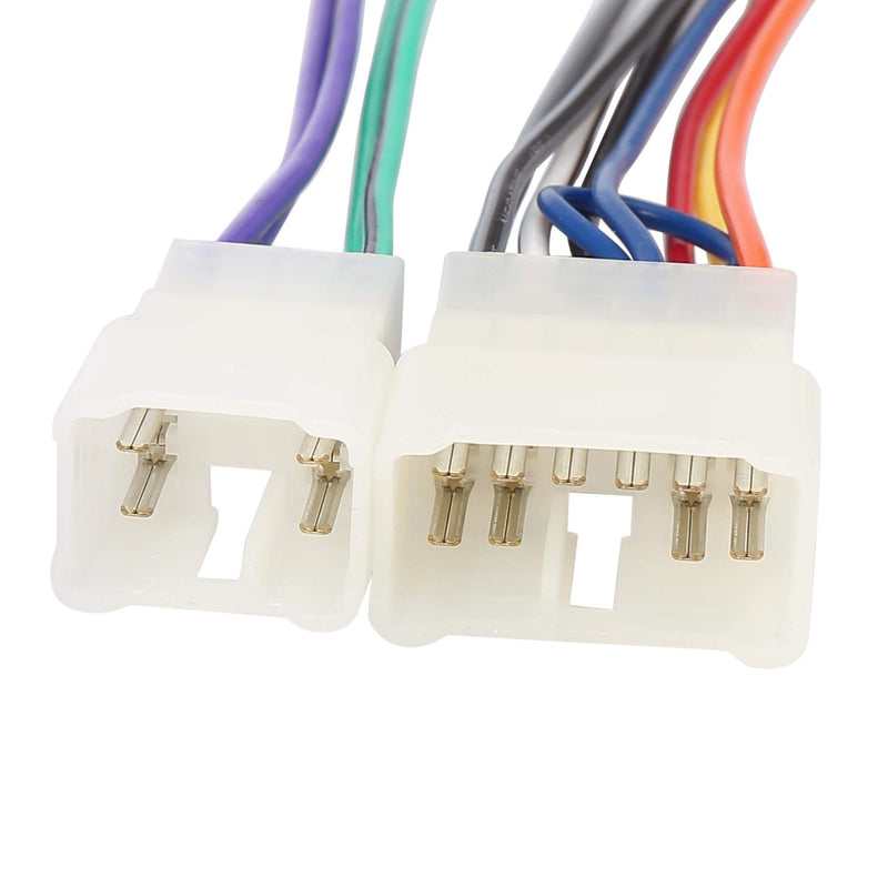 [Australia - AusPower] - X AUTOHAUX 71-1761 Car Stereo CD Player Wiring Harness Wire Radio Adapter Install Plug Set for Toyota 1987-1994 for Subaru for Pioneer Headunits 