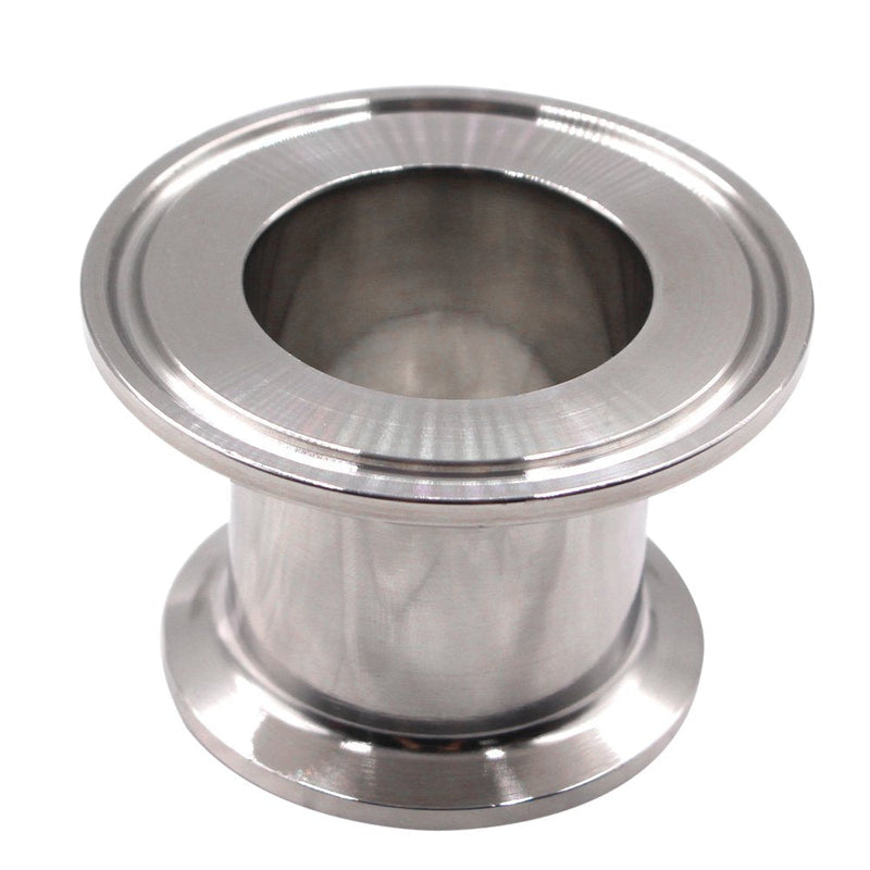 [Australia - AusPower] - DERNORD Sanitary Concentric Reducer Tri Clamp Clover Stainless Steel 304 Sanitary Fitting End Cap Reducer (Tri Clamp Size: 2 inch x 1.5 inch) Tri Clamp Size: 2 inch x 1.5 inch 