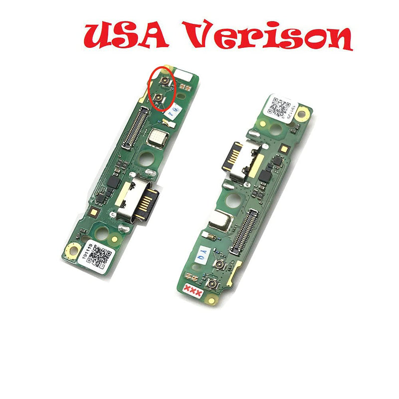 [Australia - AusPower] - C Type USB Charging Port Board Charger Connector Dock Port Replacement Repair Part for Motorola Moto G7 Power XT1955-5 XT1955-6 USA Version 