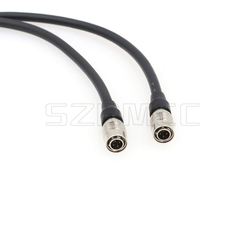[Australia - AusPower] - SZRMCC Hirose 4 Pin Male to Hirose 4 Pin Male Power Cable for Sony Arri Camera to Zaxcom Sound Devices Zoom F4 F8 