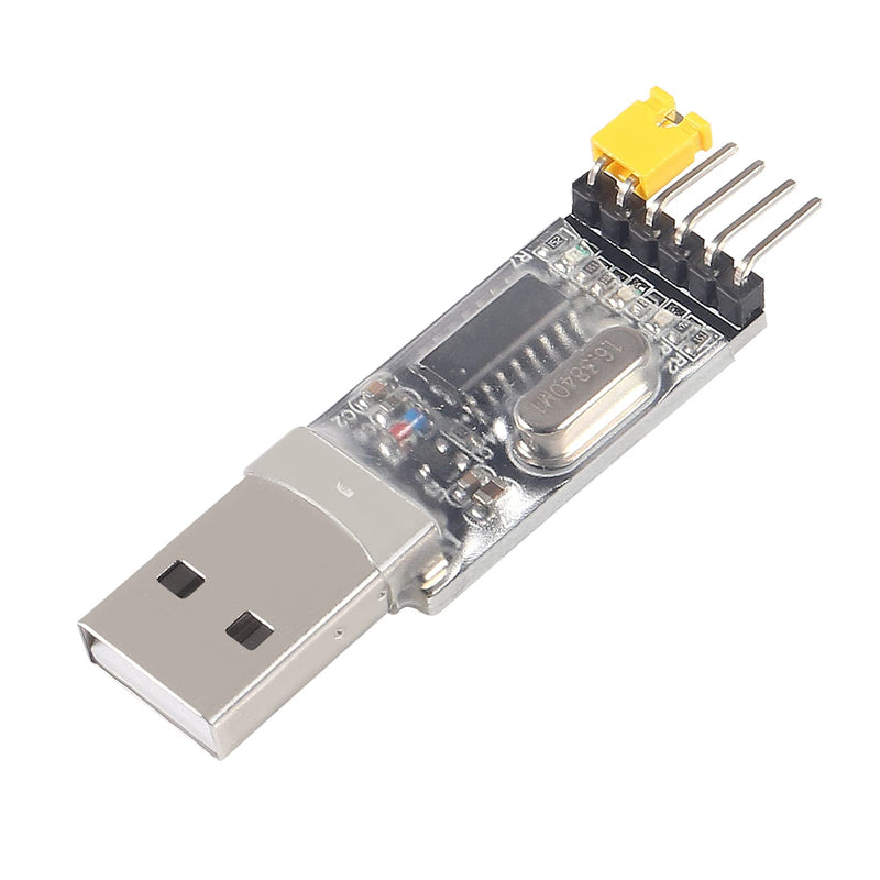 [Australia - AusPower] - AITIAO 6Pcs CH340 Module USB to TTL CH340G Converter Adapter Module USB TTL Serial Converter CH340 3.3V 5V Brush Plate STC Microcontroller Download Adapter 