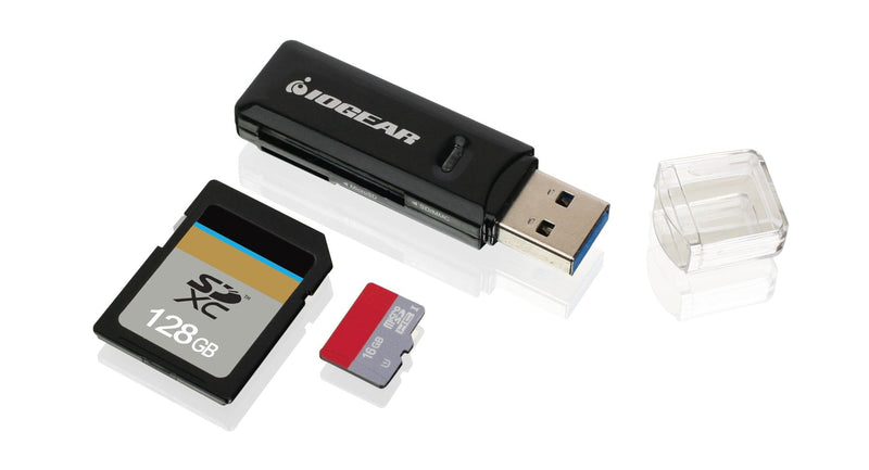 [Australia - AusPower] - IOGEAR SuperSpeed 2-Slot USB 3.0 Flash Memory Card Reader - Win - Mac - Linux - Certain Android Systems - Supports SD, SDHC, SDXC, MMC/MicroSD, T-Flash (CR-UMSS) - GFR305SD 