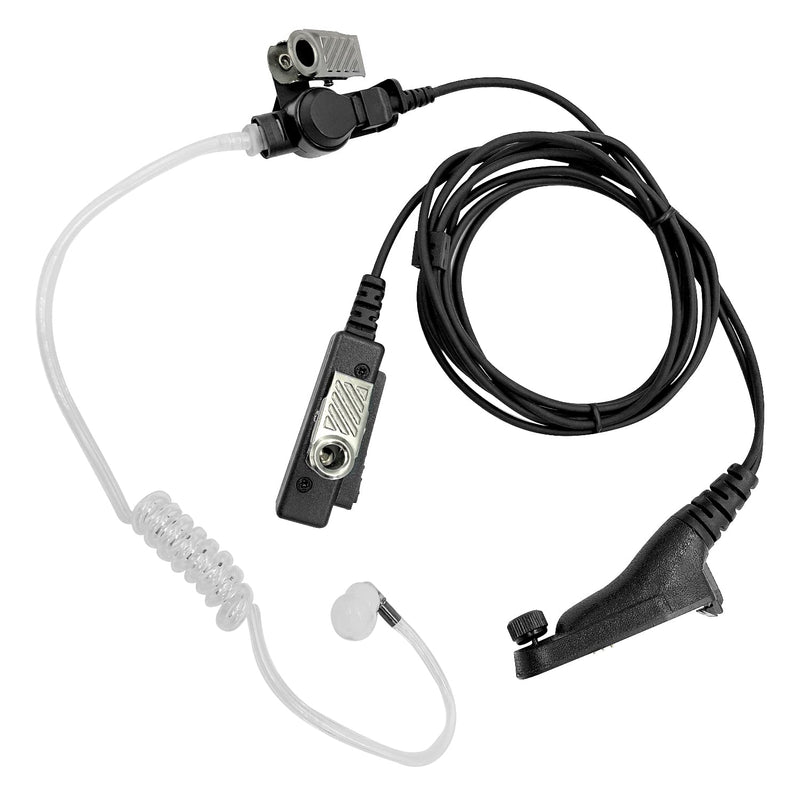 [Australia - AusPower] - WODASEN XPR7550e Earpiece Acoustic Tube Headset for Motorola APX6000 APX7000 XPR7380 XPR7580 XPR7350e XPR7380e XPR7550e XPR7580e Surveillance Walkie Talkie Radio Earpiece Covert Two Wire 