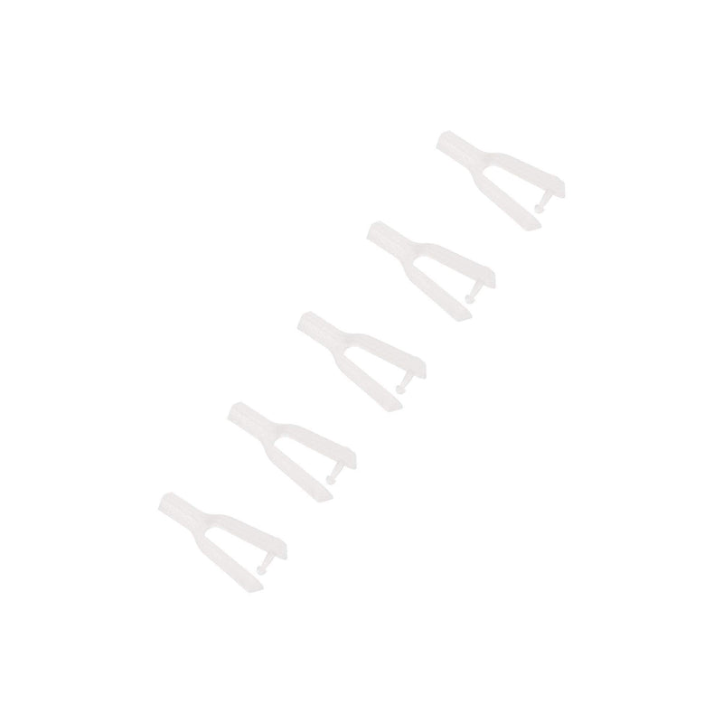 [Australia - AusPower] - uxcell 5pcs M2 x 28mm One End Threaded 300mm Long Metal Push Rods W 5pcs Nylon Clevis 1.5x20mm 