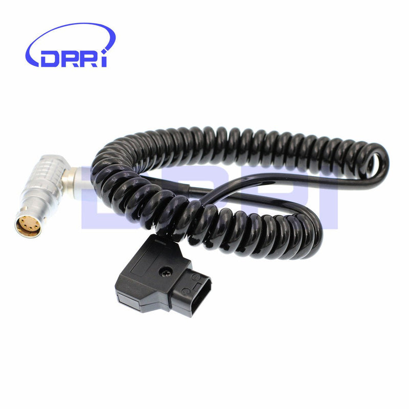 [Australia - AusPower] - DRRI D-tap to FHJ.2B.308 Female Coiled Cable for Arri Alexa Mini Camera FHG 8P coiled cable 