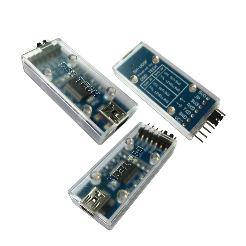 [Australia - AusPower] - DSD TECH SH-U09F USB to TTL Adapter Support 3V3 and 5V0 TTL Featuring Genuine FTDI FT232RL IC 