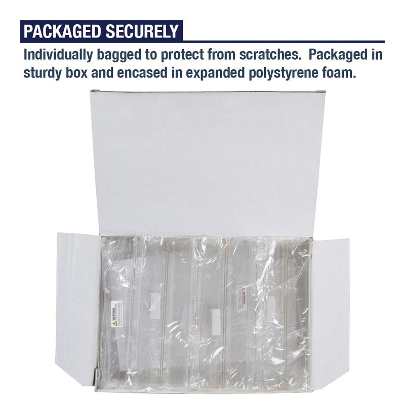 [Australia - AusPower] - Acrylic Sign Holder 8.5 x 11 - T Shape Menu Holder with Easy Bottom Loading Design, 8.5x11 Plastic Sign Holder for Signs, Brochure, Flyer, Menu, Display, and More. Double Sided Display Stands (6 Pack) 