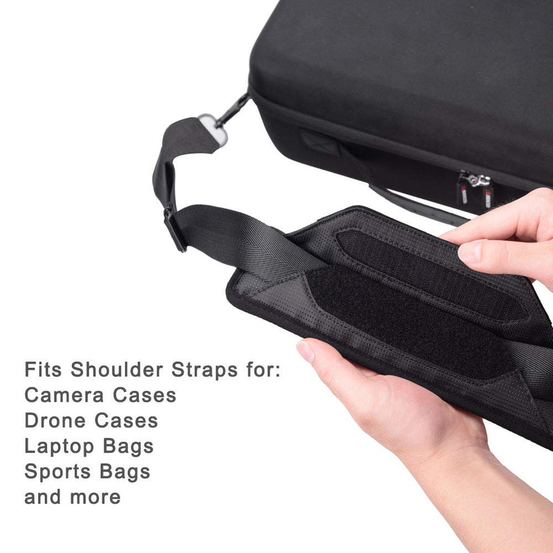 [Australia - AusPower] - Shoulder Strap Pad Replacement Air Cushion Pad(One Piece) for Bags Briefcase,Backpacks, Laptop Computer Messenger Bag Drone Camera Case by RLSOCO 