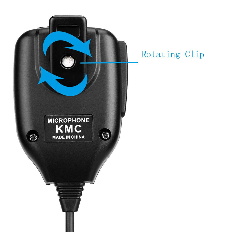 [Australia - AusPower] - Retevis Shoulder Speaker Mic 2 Pin Two Way Radio Micphone for Baofeng UV-5R UV-82 888S Retevis H-777 RT21 RT22 RT27 Arcshell AR-5 2 Way Radio(1 Pack) 