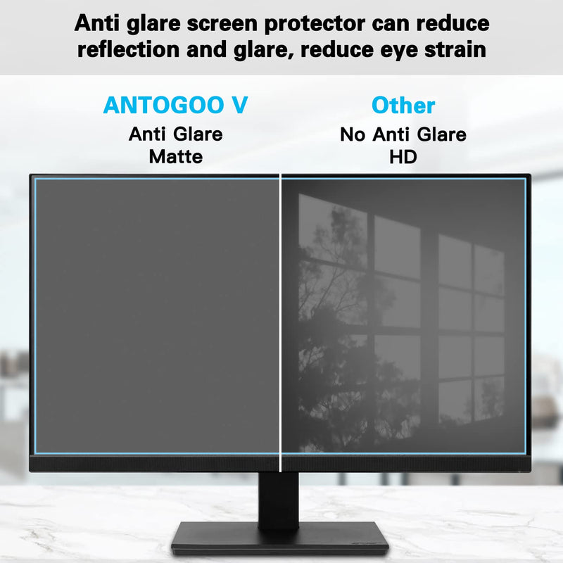 [Australia - AusPower] - 21.5 inch Anti Blue Light Screen Protector,Eye Protection Anti Glare Blue Light Filter for 21.5 Inch Desktop Computer Widescreen Monitor with 16:9 