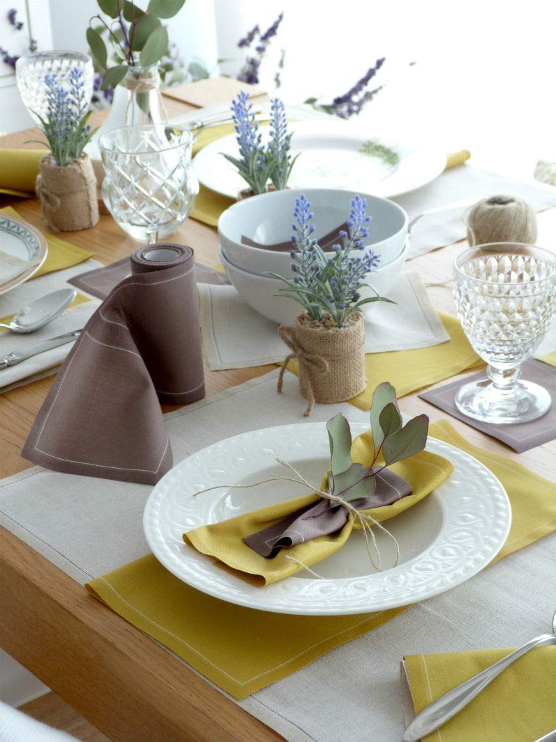 [Australia - AusPower] - MY DRAP Cocktail Napkin, Washable And Reusable Cloth Napkins 4.5x4.5 IN (100 Napkins, Grey) 