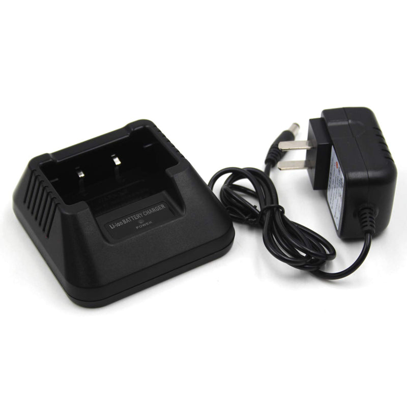 [Australia - AusPower] - (2-Pack) Li-ion Battery Desktop Charger for Baofeng UV-5R UV-5RA UV-5RB UV-5RC UV-5RD UV-5RE UV-5RePlus TYT TH-F8 Two Way Radio 