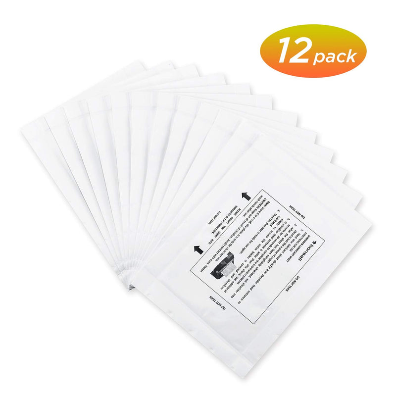 [Australia - AusPower] - Bonsaii Paper Shredder Lubricant Sheets,12-Pack (8.7 x 7.9 inch/Piece) 12 PACK 