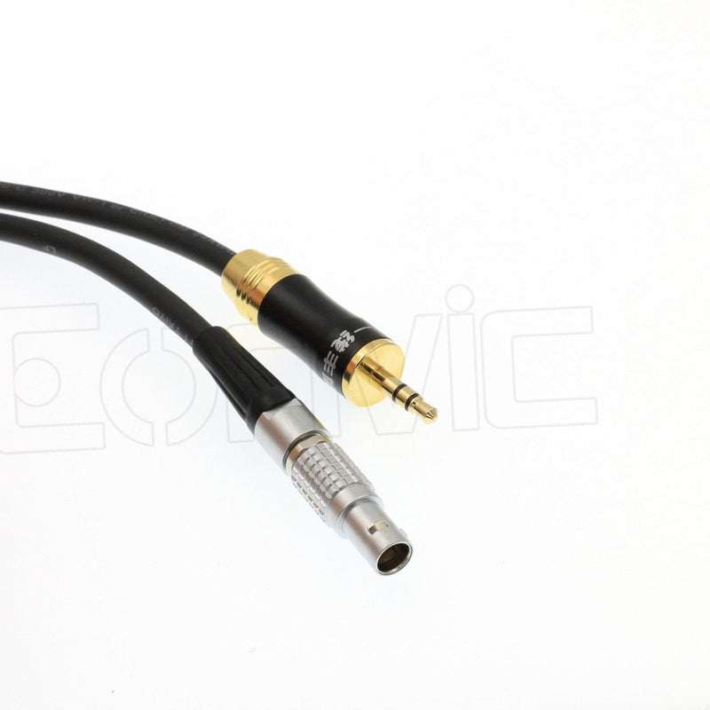 [Australia - AusPower] - Eonvic 0B 5pin Male to 3.5mm Audio Timecode Cable for Sound Devices 702T / 744T / 788T / 664/633 ARRI Alexa Camera 