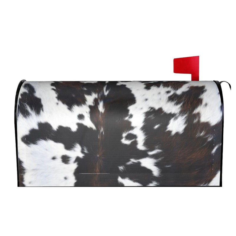 [Australia - AusPower] - Cow Print Mailbox Covers Magnetic Standard Size Mailbox Wraps Letter Post Mailbox Cover 21" X 18" for Holiday Garden Yard Decor Cow Print 