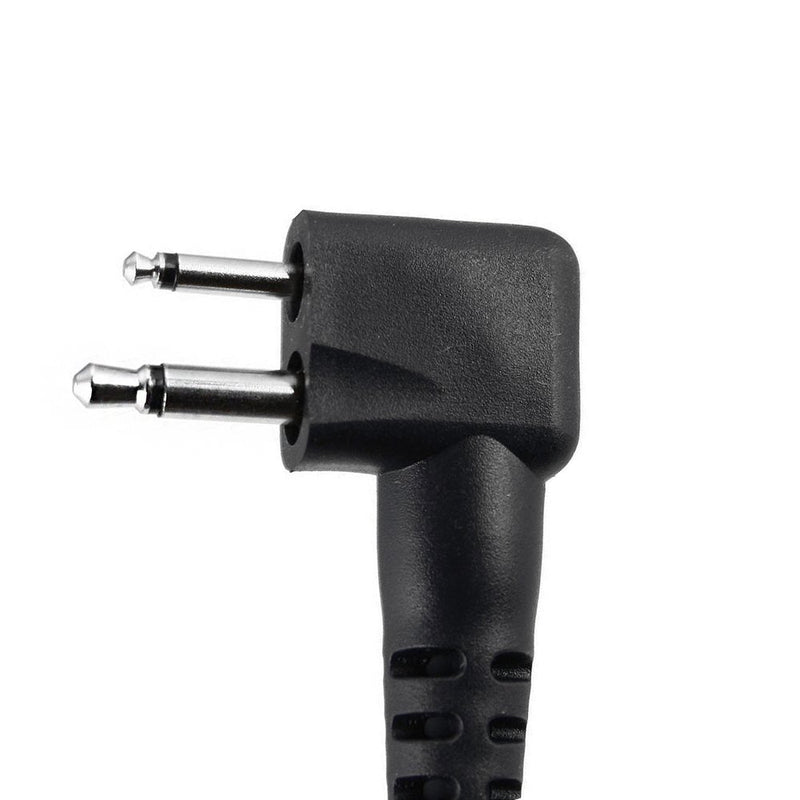 [Australia - AusPower] - Rugged Radios CC-MOT 2-Pin to 5-Pin Coil Cord Cable For Motorola, HYT, Black Box Radio, and Speedcom Two Way Handheld Radios and Headsets 