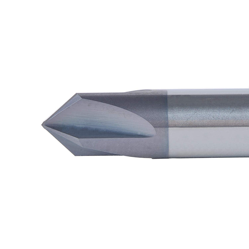[Australia - AusPower] - Spetool 90 Degree Carbide V Bits with Tiain Coated 4 Flutes, Chamfer End Mill for Caving V Groove and Sign 