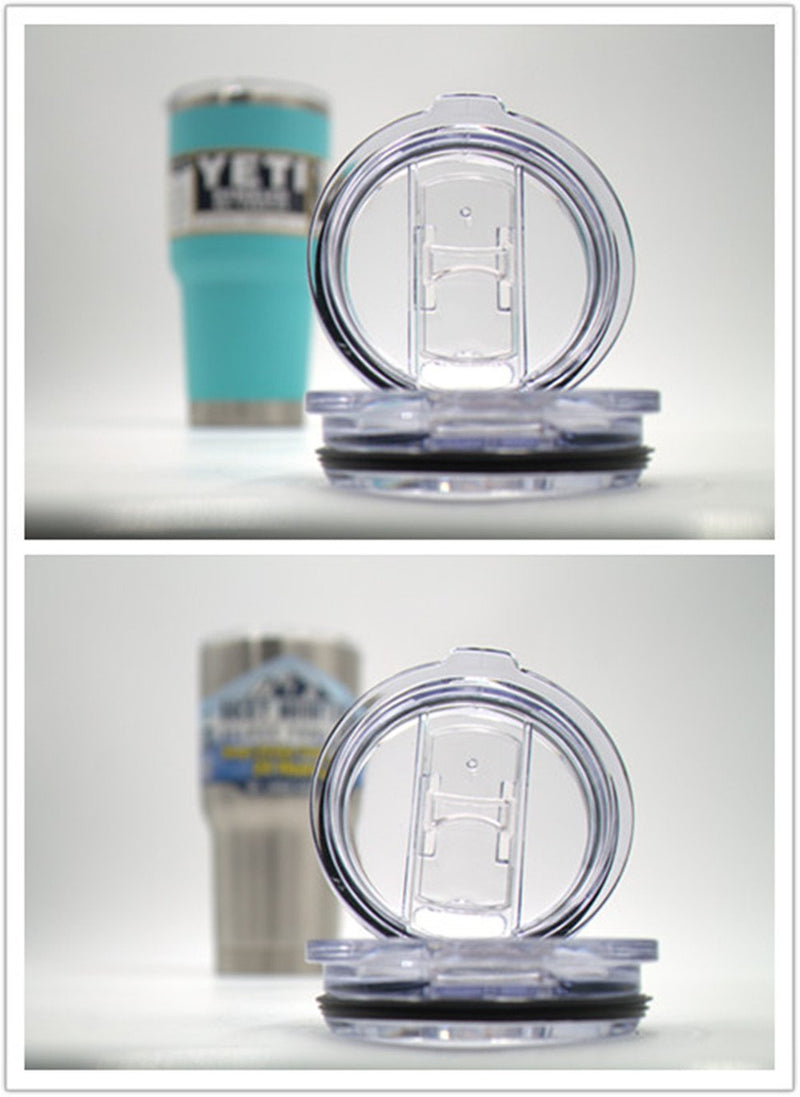 [Australia - AusPower] - 20 oz Tumbler Replacement Lid, Splash Proof & Spill Resistant With Slider Locking Closure, Lid Replacement for Yeti Tumbler, Ozark Trails and More Cooler Cup, Fit Open/Close 3.25 Inch Diameter 1 Pcs 20oz 